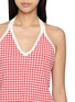  - POSSE - Micah Gingham Knit Halter Top
