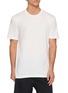 THE ROW Luke Back Seam Textured Cotton Jersey T-Shirt