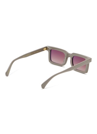Figure View - Click To Enlarge - GAST - Rare Acetate Rectangle Sunglasses