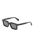 GAST Rare Acetate Rectangle Sunglasses