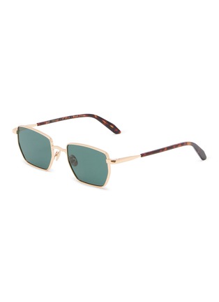 Main View - Click To Enlarge - GAST - Aether Metal Irregular Sunglasses