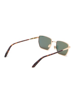Figure View - Click To Enlarge - GAST - Aether Metal Irregular Sunglasses