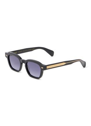 Main View - Click To Enlarge - GAST - Aria Acetate Rectangle Sunglasses