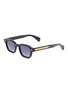 GAST Aria Acetate Rectangle Sunglasses