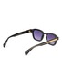 Figure View - Click To Enlarge - GAST - Aria Acetate Rectangle Sunglasses