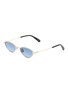 GAST Alba Metal Oval Sunglasses