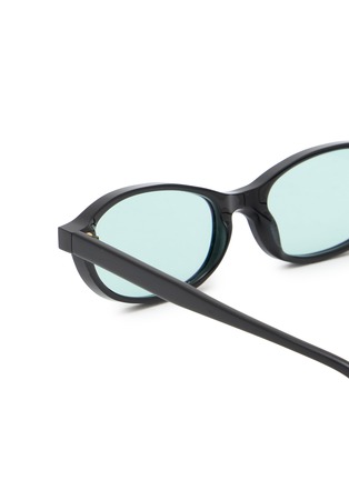Detail View - Click To Enlarge - GAST - Solea Acetate Oval Sunglasses