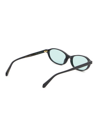 Figure View - Click To Enlarge - GAST - Solea Acetate Oval Sunglasses
