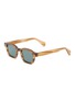 GAST Aria Acetate Rectangle Sunglasses