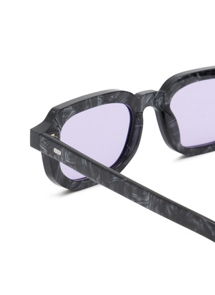 Detail View - Click To Enlarge - GAST - Pai Acetate Rectangle Sunglasses