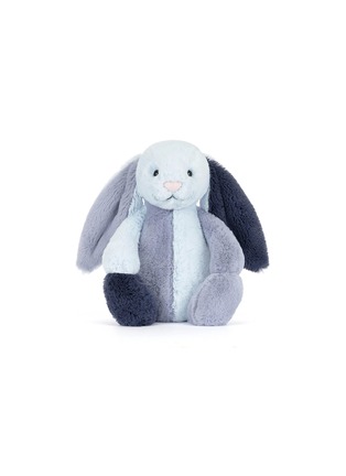 Main View - Click To Enlarge - JELLYCAT - Original Bashful Patchwork Blue Bunny