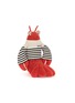 Detail View - Click To Enlarge - JELLYCAT - Larry Lobster Sailor Outfit