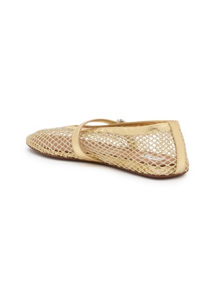  - ALAÏA - La Ballerine Glitter Mesh Mary Jane Flats