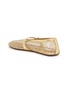  - ALAÏA - La Ballerine Glitter Mesh Mary Jane Flats