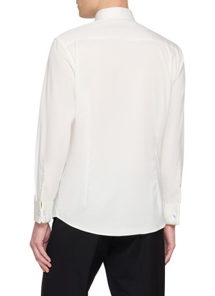 Back View - Click To Enlarge - ETON  - Long Sleeve Metallic Panel Dress Shirt