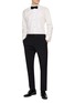 Figure View - Click To Enlarge - ETON  - Long Sleeve Metallic Panel Dress Shirt