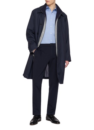 Figure View - Click To Enlarge - ETON  - Long Sleeve Cotton Dress Shirt