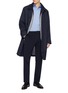 Figure View - Click To Enlarge - ETON  - Long Sleeve Cotton Dress Shirt
