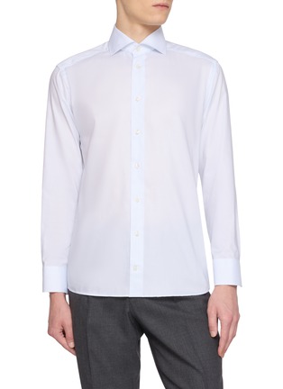 Main View - Click To Enlarge - ETON  - Long Sleeve Cotton Dress Shirt