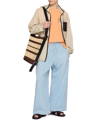 Figure View - Click To Enlarge - LOEWE - Contrast Piping Jacket