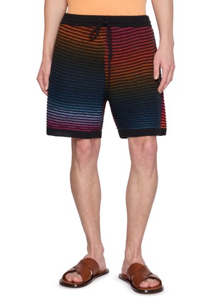 Main View - Click To Enlarge - LOEWE - Gradient Stripe Drawstring Pants