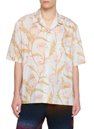 Main View - Click To Enlarge - LOEWE - Floral Oversized Shirt