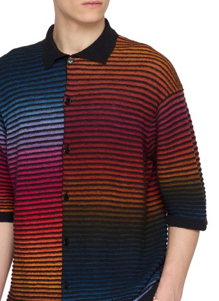  - LOEWE - Gradient Stripe Spread Collar Shirt