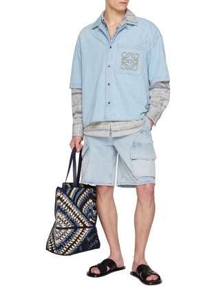 Figure View - Click To Enlarge - LOEWE - Hazy Pattern Shirt