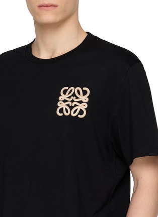  - LOEWE - Anagram Embroidered T-Shirt