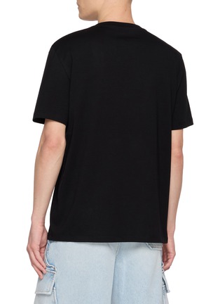 Back View - Click To Enlarge - LOEWE - Anagram Embroidered T-Shirt