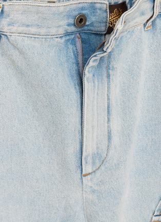  - LOEWE - Light Wash Cargo Shorts