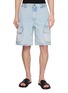 LOEWE Light Wash Cargo Shorts