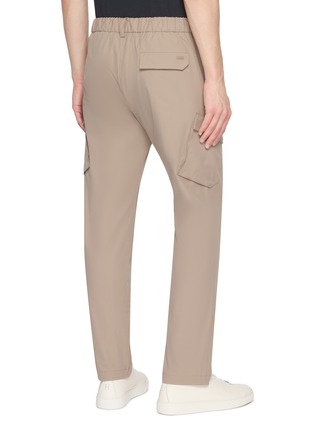 Back View - Click To Enlarge - HERNO - Cargo Pocket Tapered Pants