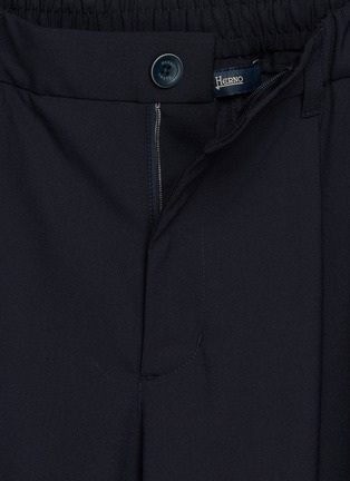  - HERNO - Pleated Front Tapered Pants