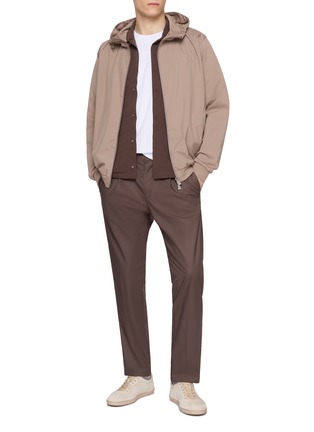 Figure View - Click To Enlarge - HERNO - Drawstring Pants