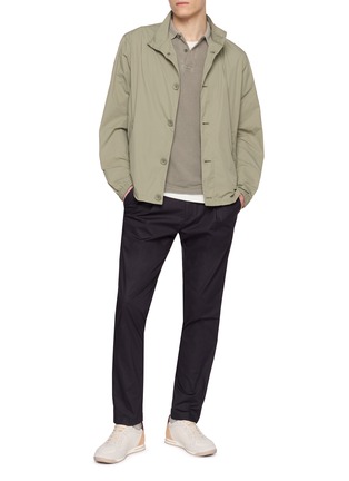 Figure View - Click To Enlarge - HERNO - Drawstring Pants