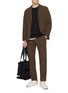 Figure View - Click To Enlarge - HERNO - Drawstring Pants