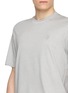  - HERNO - Logo Embroidered Cotton T-Shrirt