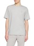 HERNO Logo Embroidered Cotton T-Shrirt
