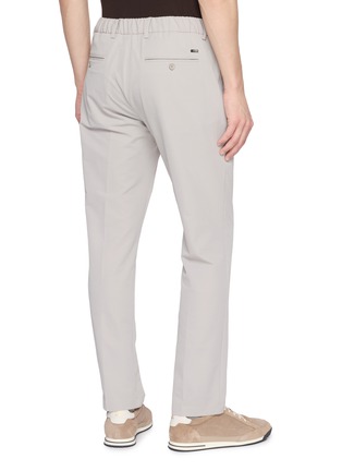 Back View - Click To Enlarge - HERNO - Elasticated Tapered Pants