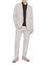 Figure View - Click To Enlarge - HERNO - Elasticated Tapered Pants