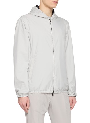 Detail View - Click To Enlarge - HERNO - Reversible Hooded Jacket