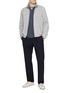 Figure View - Click To Enlarge - HERNO - Stand Collar Jacket