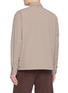 Back View - Click To Enlarge - HERNO - Flap Pocket Snap Button Shirt