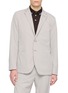 HERNO Single Breasted Ribbed Blazer