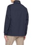 Back View - Click To Enlarge - HERNO - High Neck Hooded Jacket
