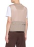Back View - Click To Enlarge - HERNO - Sheer Back Vest