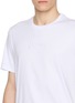  - HERNO - Logo Embroidered Cotton T-Shrirt