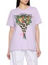FARM RIO Bouquet Print T-Shirt