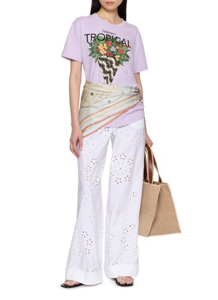 Figure View - Click To Enlarge - FARM RIO - Bouquet Print T-Shirt